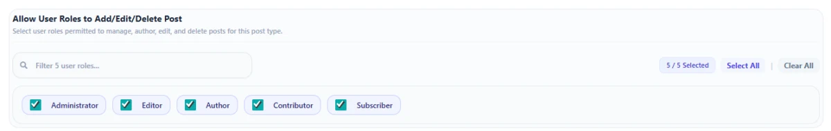 Role-Based Authoring Rules & Content Publishing Controls