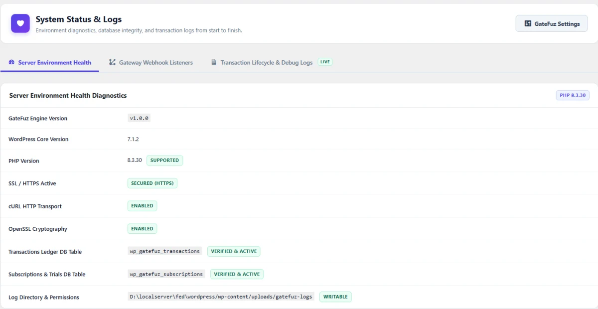 Deep Infrastructure Diagnostics & Database Integrity Checks