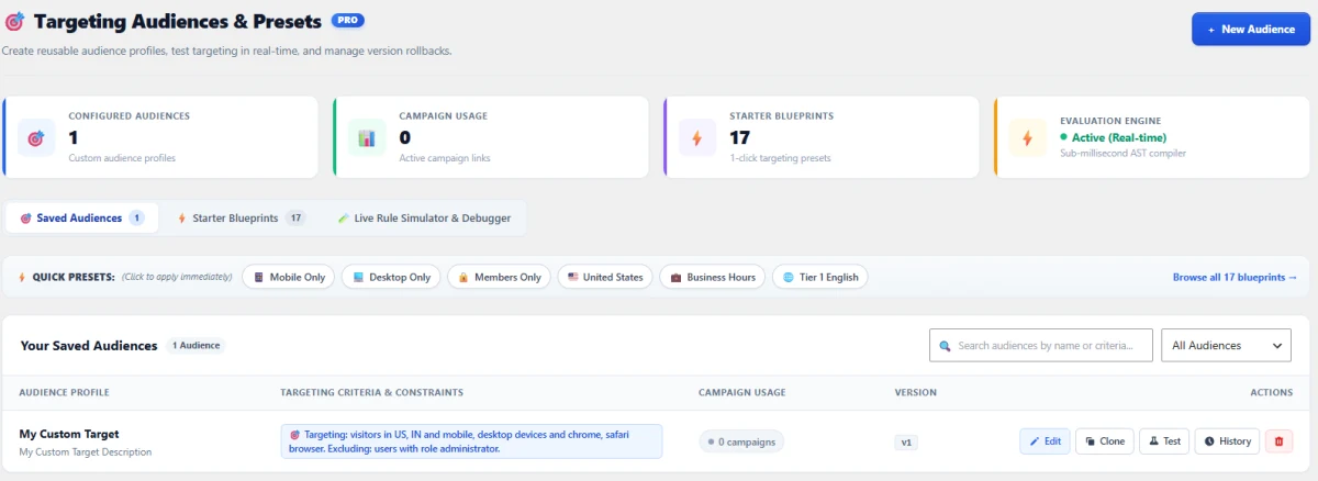 Precision Audience Segmentation & Geo-Targeting